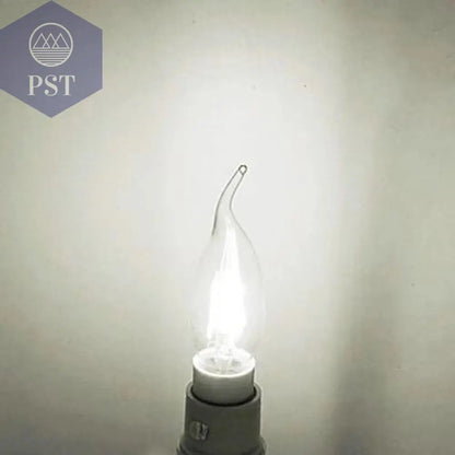 10pcs LED Bulb E14 4W/6W Dimmable Edison Retro Filament Candle Light AC220V C35 Warm/Cold White 360 Degree Energy Saving Lamp       PST PS Tradings