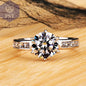 18K White Gold Zirconia Ring PST PS Tradings  PST PS Tradings 9-R427 PST PS Tradings 18K White Gold Zirconia Ring