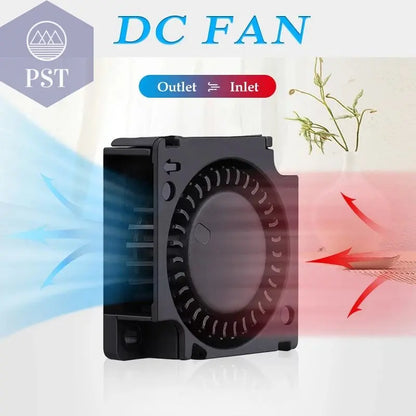 2 Pieces Gdstime DC 5V 12V 24V 30x30x10mm Sleeve Dual Ball 1 inch Small Mini Blower Cooling Fan 30mm x 10mm 3cm 3010 3D Printer       PST PS Tradings
