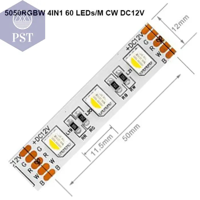 5m 5050 RGBW Led Lights 4pin RGB Led Strip 5pin 4in1 RGBWW RGBCW Led Strip Light 6pin 5in1 RGBCCT Light Strip 12V 24V Waterproof       PST PS Tradings