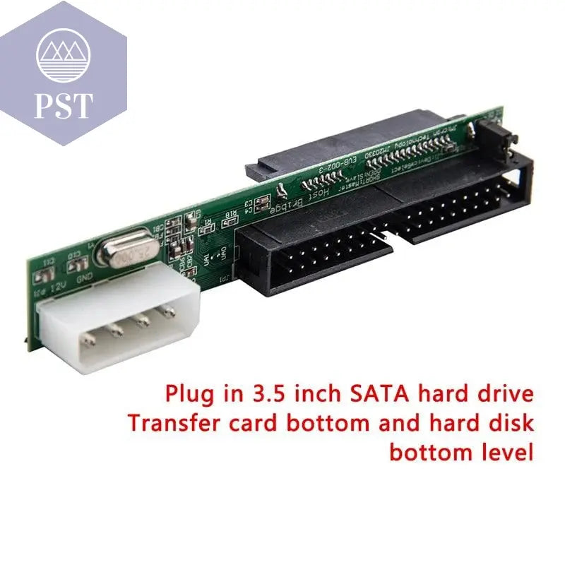 7+15Pin 2.5 Sata Female to 3.5 inch IDE Sata to IDE Adapter Converter Male 40 pin port  for ATA 133 100 HDD CD DVD Serial new - PST PS Tradings