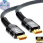 8K HDMI 2.1 Kabel 4K@120Hz 8K@60Hz 48Gbps EARC ARC HDCP Ultra High Speed HDR für RTX Videokabel PC Laptop Projektor HD TV PS5  Elektronik - Medien - Kabel     PST PS Tradings