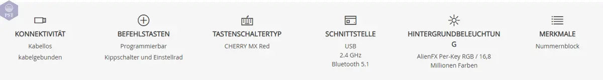 Alienware Tri-Mode Wireless Gaming - PS Tradings