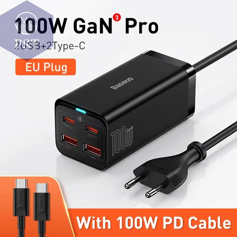Baseus 100W Gan Ladegerät Desktop Laptop Schnell Ladegerät 4 in 1 Adapter Für Iphone 15 14 13 Pro Max Telefon Ladegerät Xiaomi Samsung PST PS Tradings Computer Zubehör PST PS Tradings 100W-Eu-220V PST PS Tradings Baseus 100W Gan Ladegerät Desktop Laptop Schnell Ladegerät 4 in 1 Adapter Für Iphone 15 14 13 Pro Max Telefon Ladegerät Xiaomi Samsung Computer Zubehör
