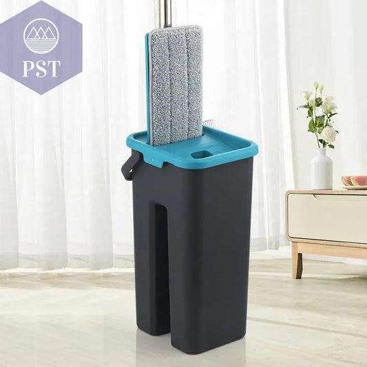Cleaning Flat Squeeze Mop and Bucket       PST PS Tradings