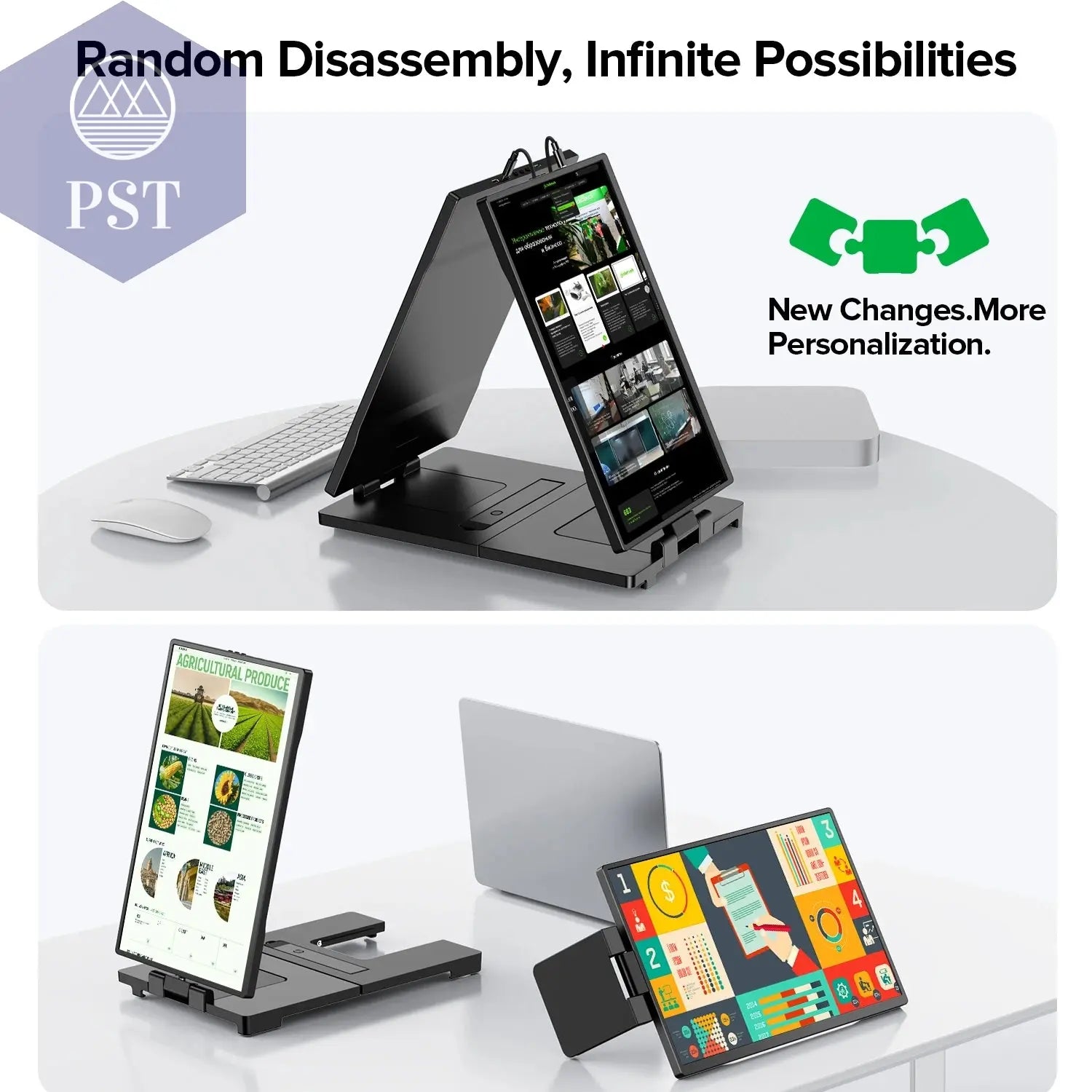 EVICIV 14'' 2K USB-C Laptop Bildschirm Erweiterung PST PS Tradings  PST PS Tradings  PST PS Tradings