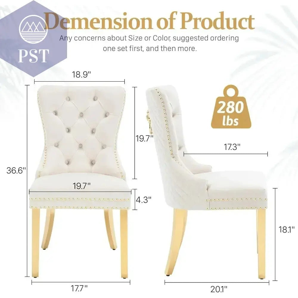 Elegantes Stuhl Set weiß - 2er Stuhl Set PST PS Tradings Stuhlset PST PS Tradings  PST PS Tradings