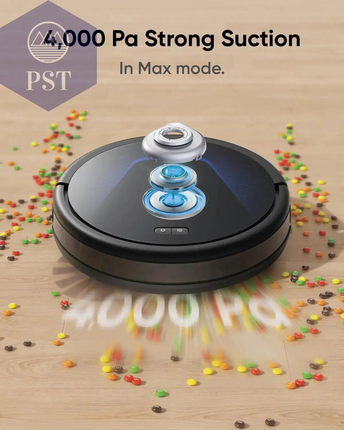 Eufy G50 Hybrid Saugroboter Mit Wischfunktion & 4.000Pa Starker Saugkraft, Dynamische Navigation, Pro-Entwirrkamm PST PS Tradings  PST PS Tradings  PST PS Tradings