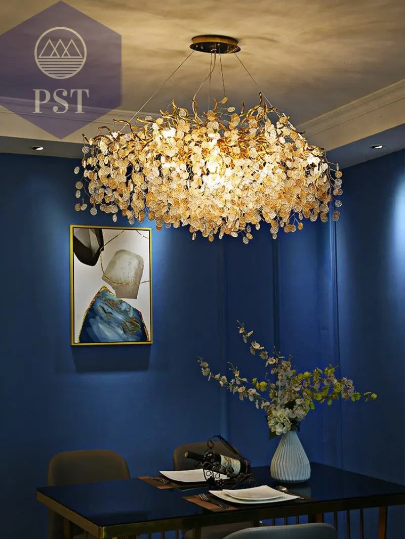 French Crystals Pendant Lamp       PST PS Tradings