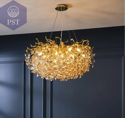 French Crystals Pendant Lamp       PST PS Tradings