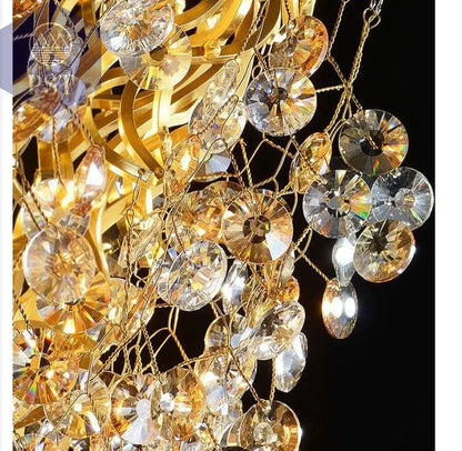 French Crystals Pendant Lamp       PST PS Tradings