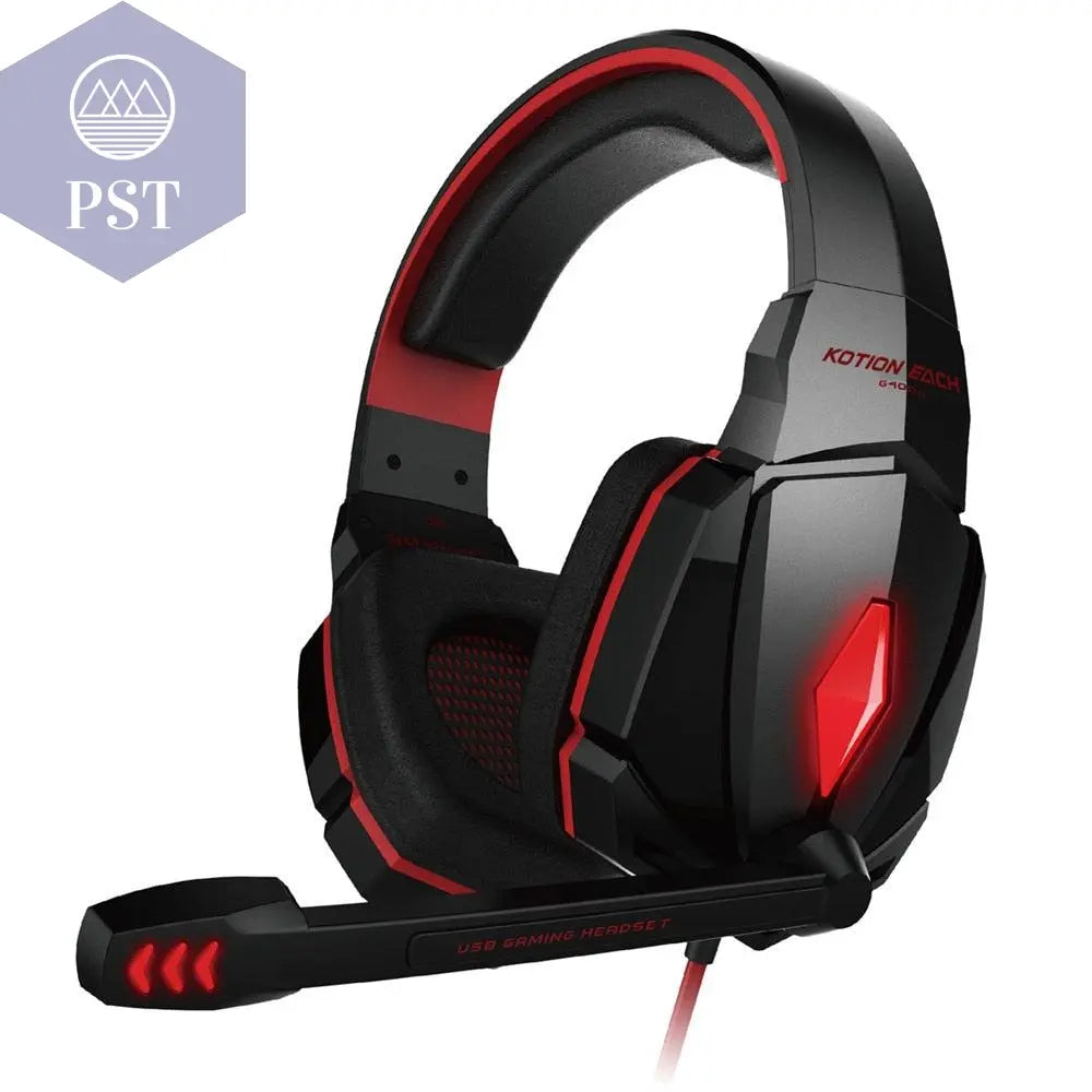 Gaming Headphones with Microphone      4-Russian-Federation PST PS Tradings