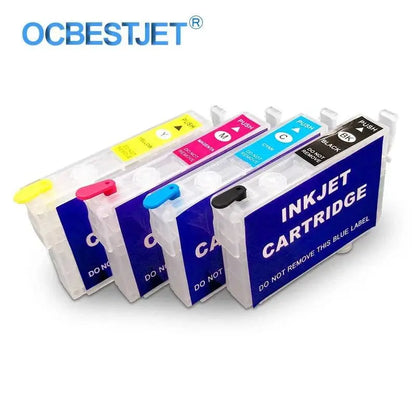 T1281 Refillable Ink Cartridge For Epson S22 SX125 SX130 SX230 SX235W SX420W SX440W SX430W SX425W SX435W SX438 SX445W BX305F - Property & Safety Tradings