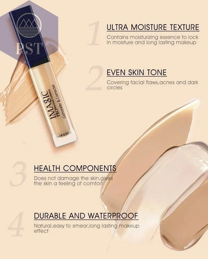 IMAGIC 6 color concealer makeup facial primer facial contour liquid concealer foundation eye make up - PST PS Tradings