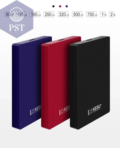KESU HDD Portable External Hard Drive 2tb/1tb/500gb/750gb 2.5"disk memory USB Storage for PC tablets notebook Desktop Computer - PST PS Tradings