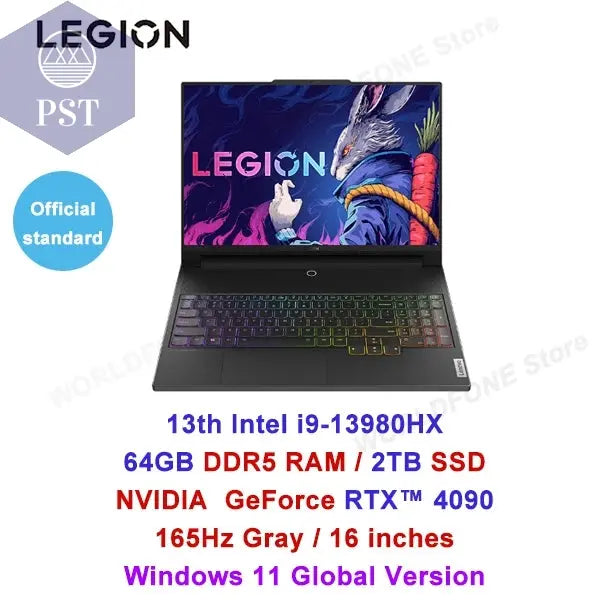 Lenovo Legion Y9000K - Ultimate 16-inch Gaming Laptop PST PS Tradings Laptop PST PS Tradings i9-64GB-2T-spain PST PS Tradings Lenovo Legion Y9000K - Ultimate 16-inch Gaming Laptop Laptop