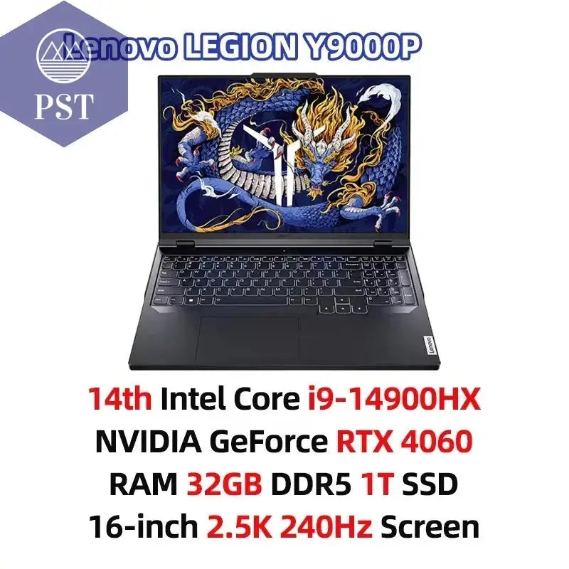 Lenovo Legion Y9000P E-Sports Gaming Laptop i9 14900HX RTX 4060-4090 32GB 1TB 2TB PST PS Tradings Laptop PST PS Tradings i9-14900HX-32G-1T-spain PST PS Tradings