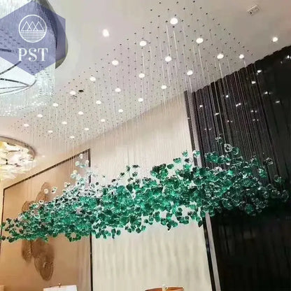 Luxuriöse LED Kristall Deckenleuchte Entrée Wohnzimmer Deckenbeleuchtung PST PS Tradings Deckenleuchte PST PS Tradings  PST PS Tradings