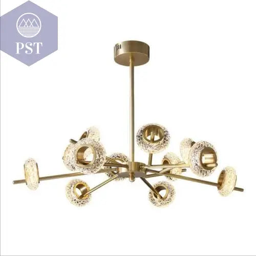 Modern 12-Light Modern Crystal Chandelier Elegant Lightning PST PS Tradings  PST PS Tradings  PST PS Tradings Modern 12-Light Modern Crystal Chandelier Elegant Lightning