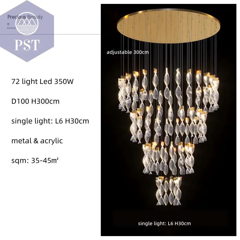 Moderne Kronleuchter dimmbare LED Pendelleuchter Design Leuchter PST PS Tradings Pendelleuchte PST PS Tradings  PST PS Tradings Moderne Kronleuchter dimmbare LED Pendelleuchter Design Leuchter Pendelleuchte