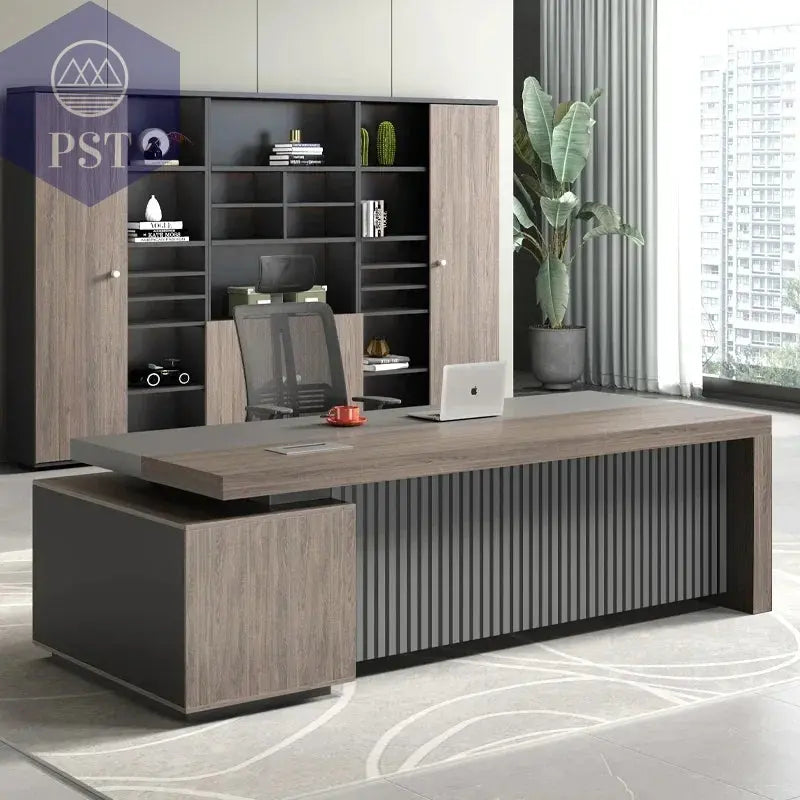 Moderner Büro Schreibtisch mit StauraumBüromöbel PST PS Tradings 180x80x75cm-desk PST PS Tradings