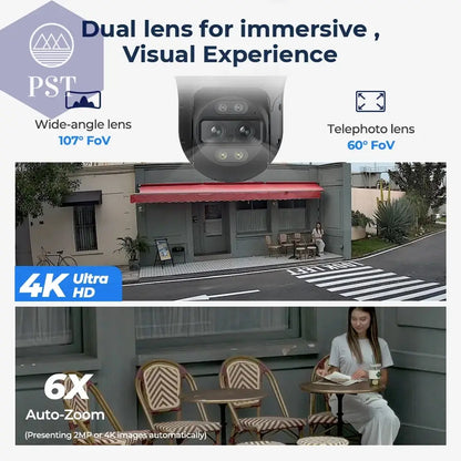 Reolink 4K Dual-Lens PTZ Kamera - Auto Tracking PST PS Tradings Smart Cam PST PS Tradings  PST PS Tradings Reolink 4K Dual-Lens PTZ Kamera - Auto Tracking Smart Cam