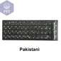 Russian French English Arabic Spanish Portuguese Hebrew Keyboard Stickers Letter Alphabet Layout Sticker For Laptop Desktop PC - PST PS Tradings