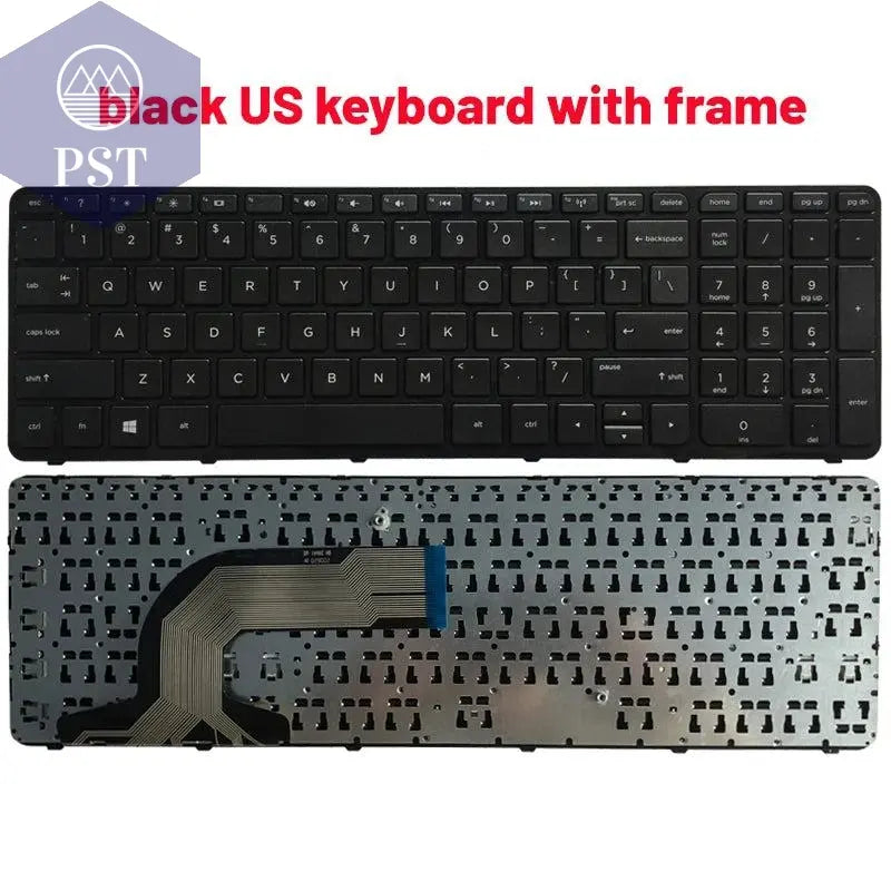 Russian/US/UK/Spanish laptop Keyboard FOR HP pavilion 15-N 15-E 15E 15N 15-A 15-A000 15T 15t -N 15-N000 N100 N200 15-E000 E100 - PST PS Tradings