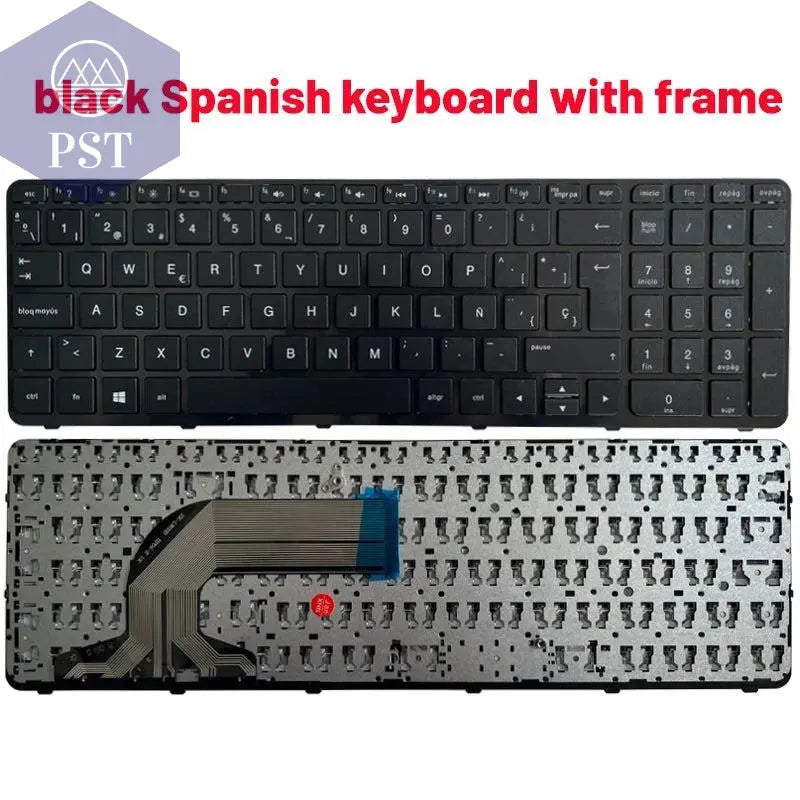 Russian/US/UK/Spanish laptop Keyboard FOR HP pavilion 15-N 15-E 15E 15N 15-A 15-A000 15T 15t -N 15-N000 N100 N200 15-E000 E100 - PST PS Tradings