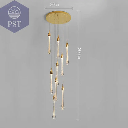Stilvolle Pendelleuchte Deckenleuchter für Ihr Zuhause Beleuchtung PST PS Tradings Pendelleuchte PST PS Tradings 9-heads-RC-remote-dimming PST PS Tradings
