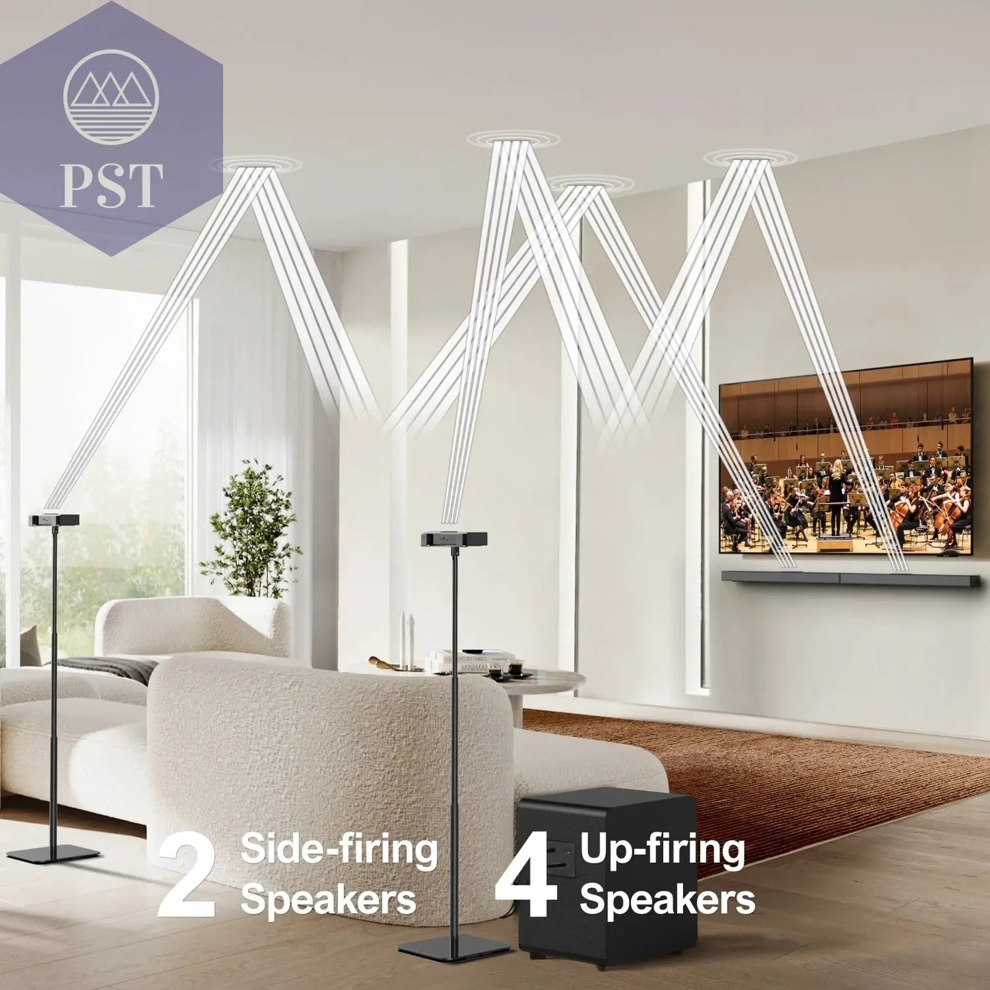 ULTIMEA Nova S90 7.1.4 Surround Sound 360° Hifi Heimkino eArc Dolby Atmos Soundbar mit Subwoofer 740W PST PS Tradings Soundbar PST PS Tradings  PST PS Tradings