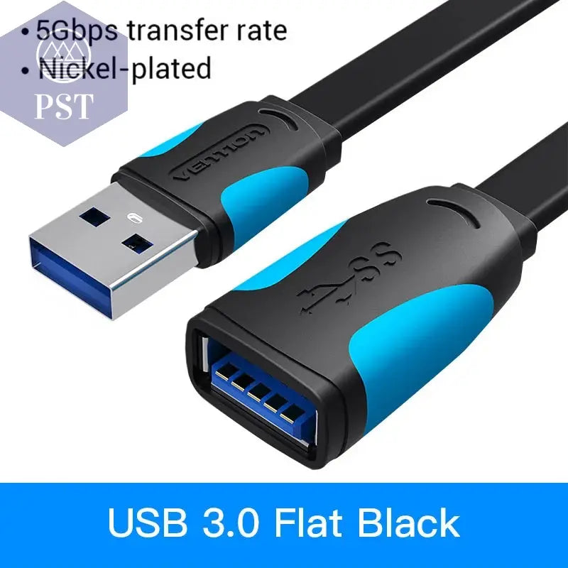 Vention USB 3.0 Extension Cable Male to Female Extender Cable Fast Speed USB 3.0 Cable Extended for laptop PC USB 2.0 Extension       PST PS Tradings