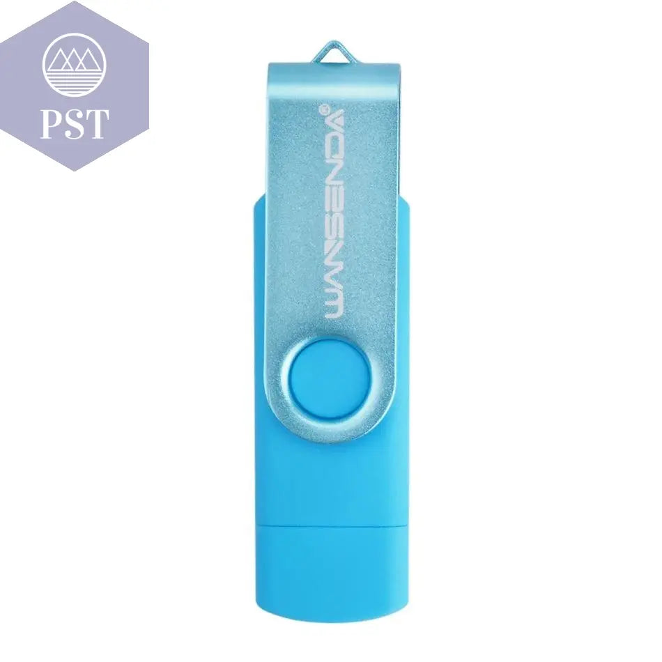 Wansenda OTG USB Flash Drive 256GB 128GB 64GB 32GB 16GB 8GB Cle USB Pendrive For Android Phone/Tablet /PC USB 2.0 Thumb Drive       PST PS Tradings
