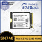 Western Digital WD SN740 2 TB 1 TB SSD M.2 2230 Gen4 Pcie 4.0 X4 Nvme Solid State Drive Für Steam Deck Microsoft Surface Prox PST PS Tradings  2TbWestern Digital WD SN740 2 TB 1 TB SSD M.2 2230 Gen4 Pcie 4.0 X4 Nvme Solid State Drive Für Steam Deck Microsoft Surface Prox