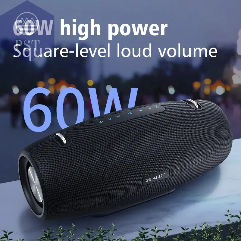 ZEALOT S67 60W Bluetooth Lautsprecher mit Bass PST PS Tradings Bluetooth PST PS Tradings  PST PS Tradings ZEALOT S67 60W Bluetooth Lautsprecher mit Bass Bluetooth